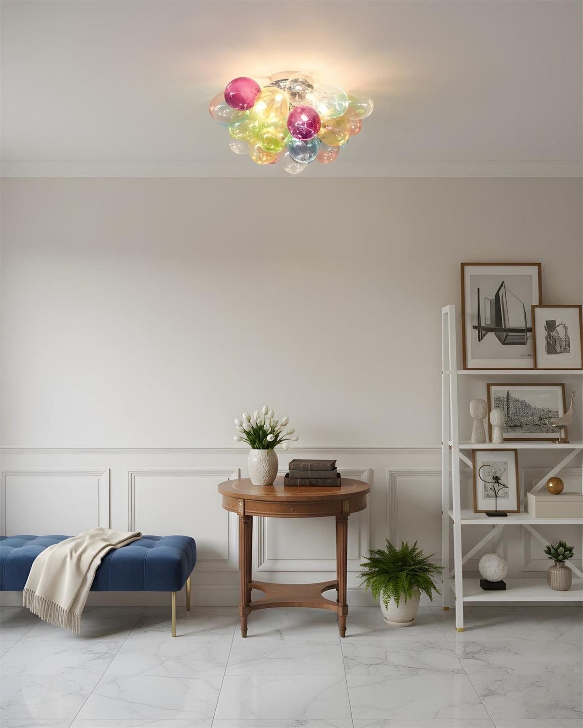 Lucella vlakke plafondlamp