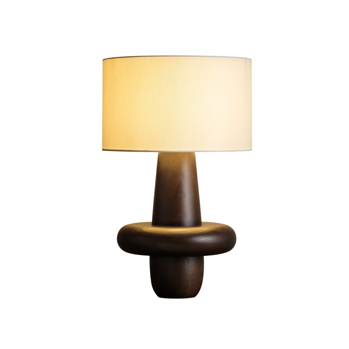 Ring minimalistisch Houten tafellamp