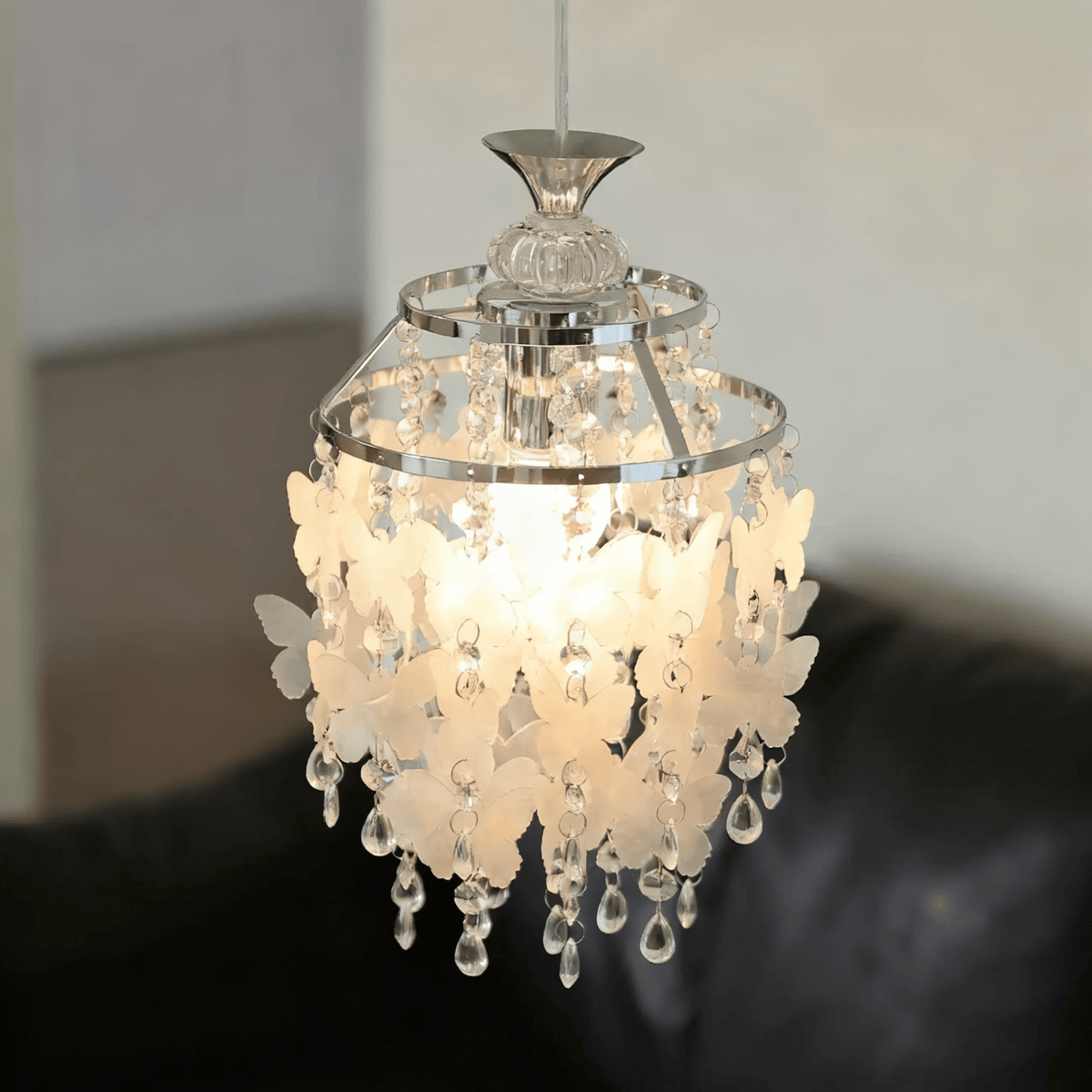Quenby Butterfly kristal hanglamp