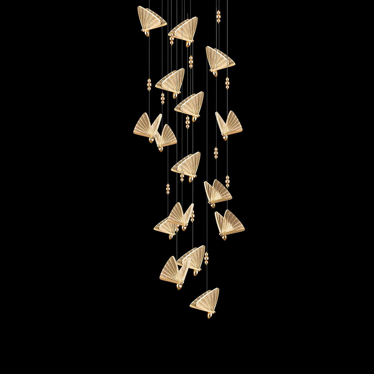 Elaaneria Moderne hanglamp met vleugelvorm