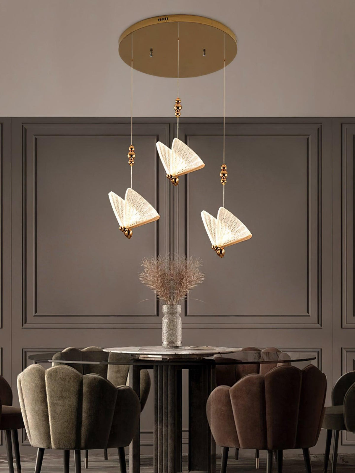 Elaaneria Moderne hanglamp met vleugelvorm