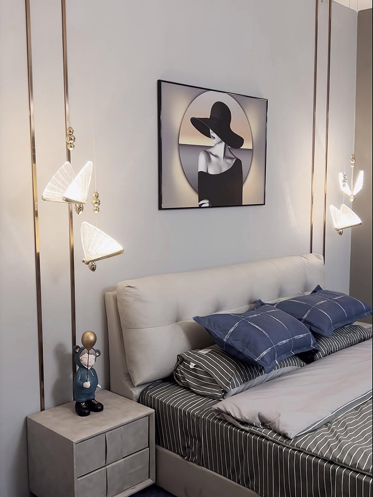 Elaaneria Moderne hanglamp met vleugelvorm