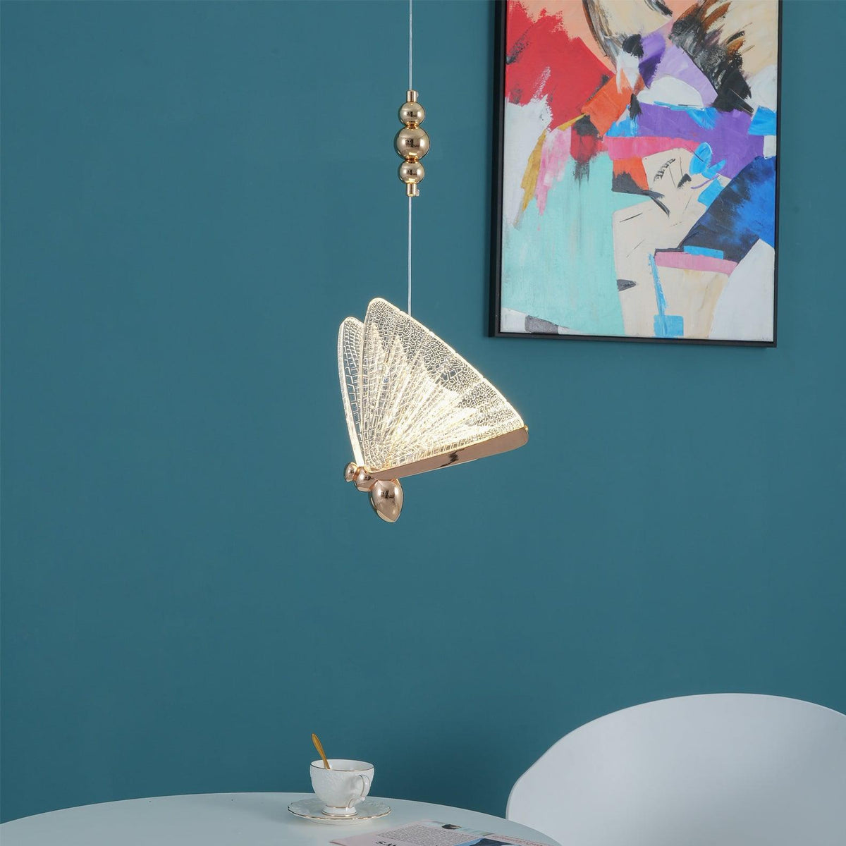 Elaaneria Moderne hanglamp met vleugelvorm