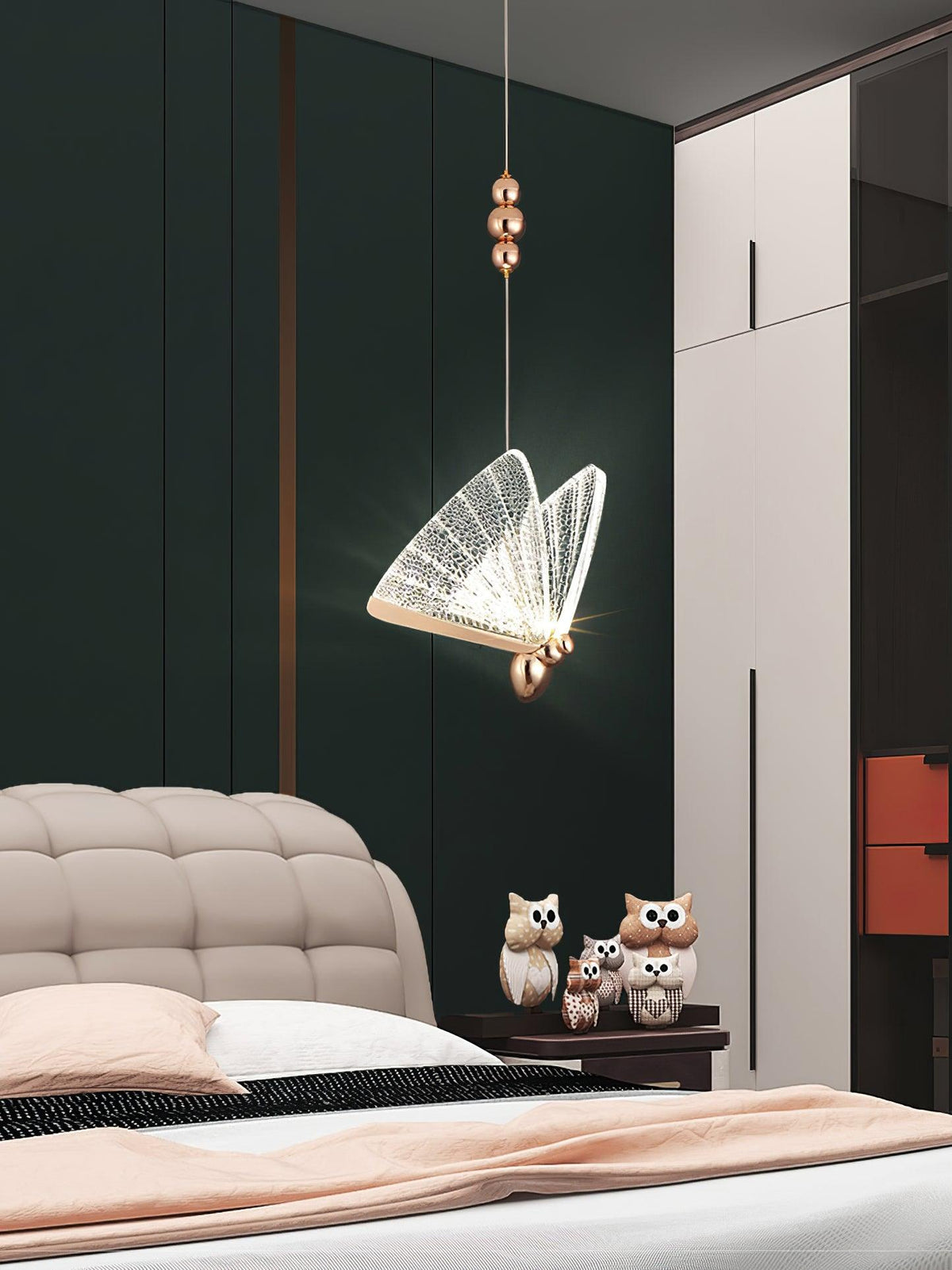 Elaaneria Moderne hanglamp met vleugelvorm