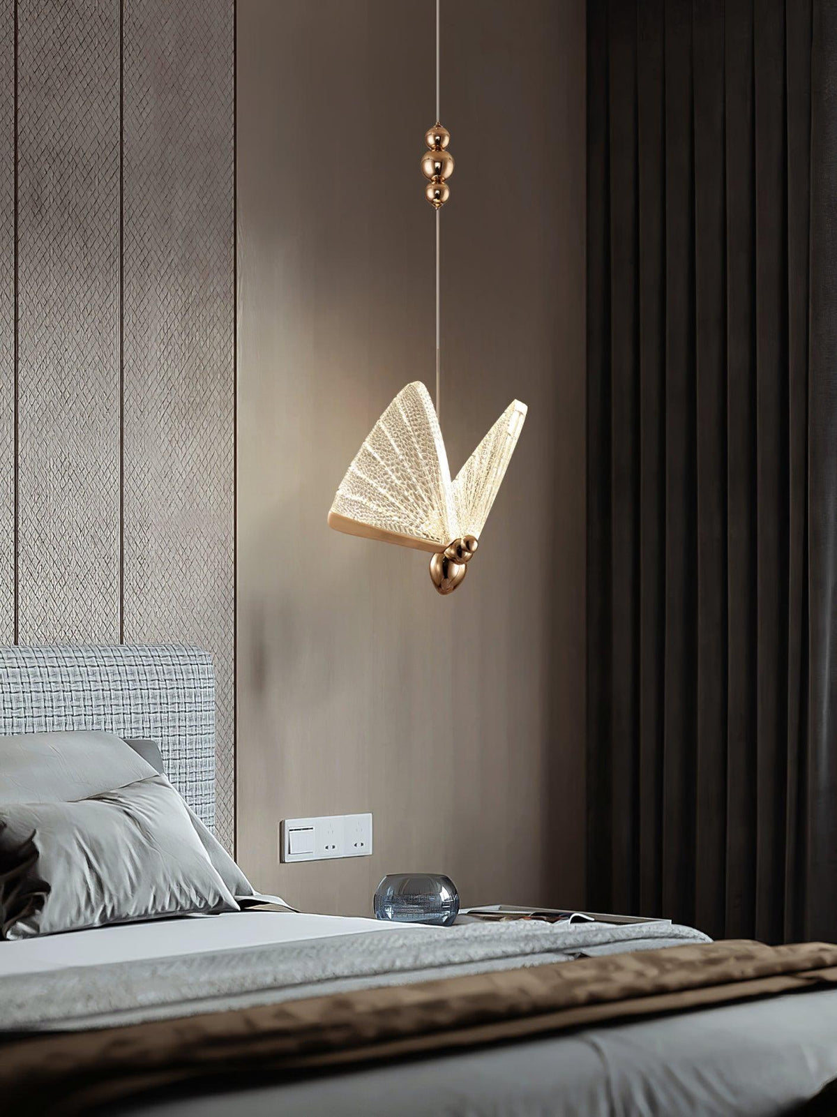 Elaaneria Moderne hanglamp met vleugelvorm