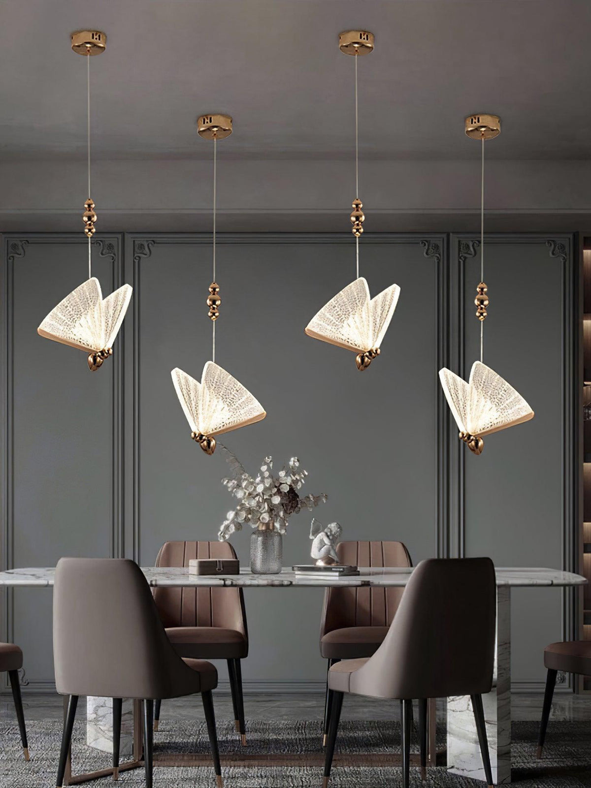 Elaaneria Moderne hanglamp met vleugelvorm