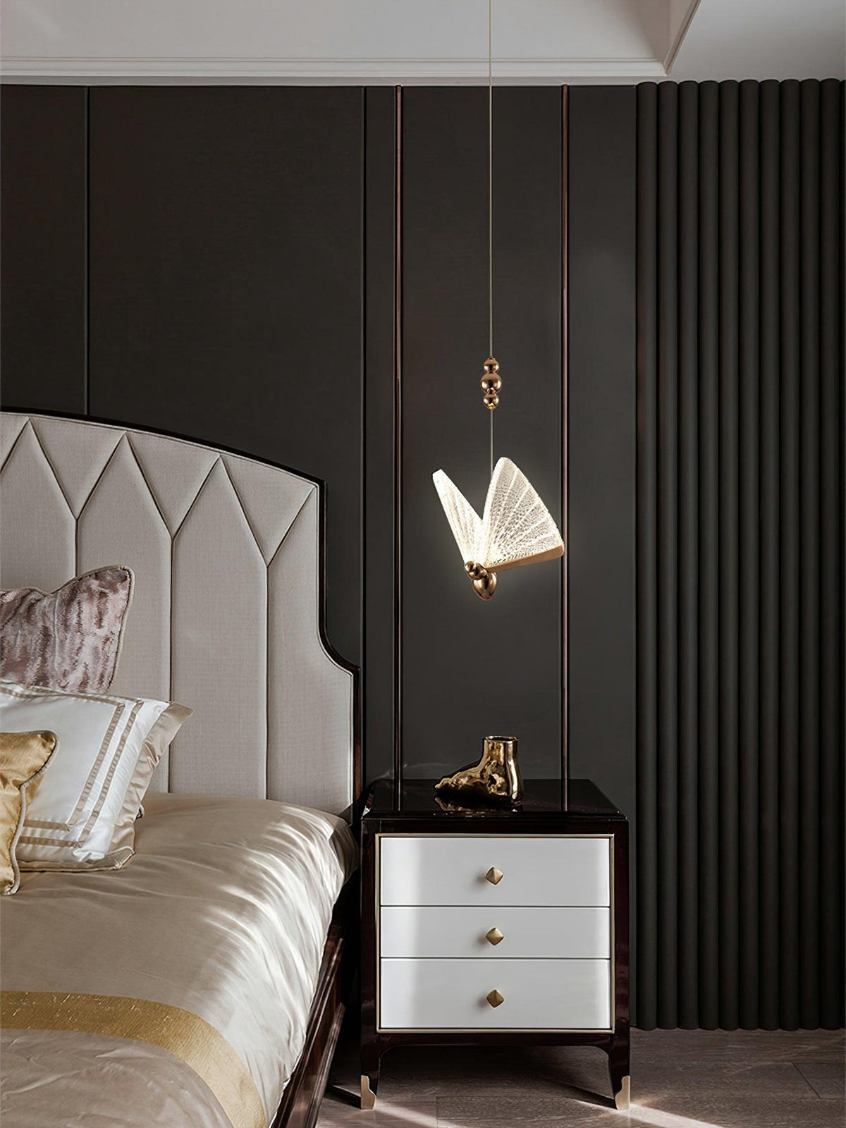 Elaaneria Moderne hanglamp met vleugelvorm