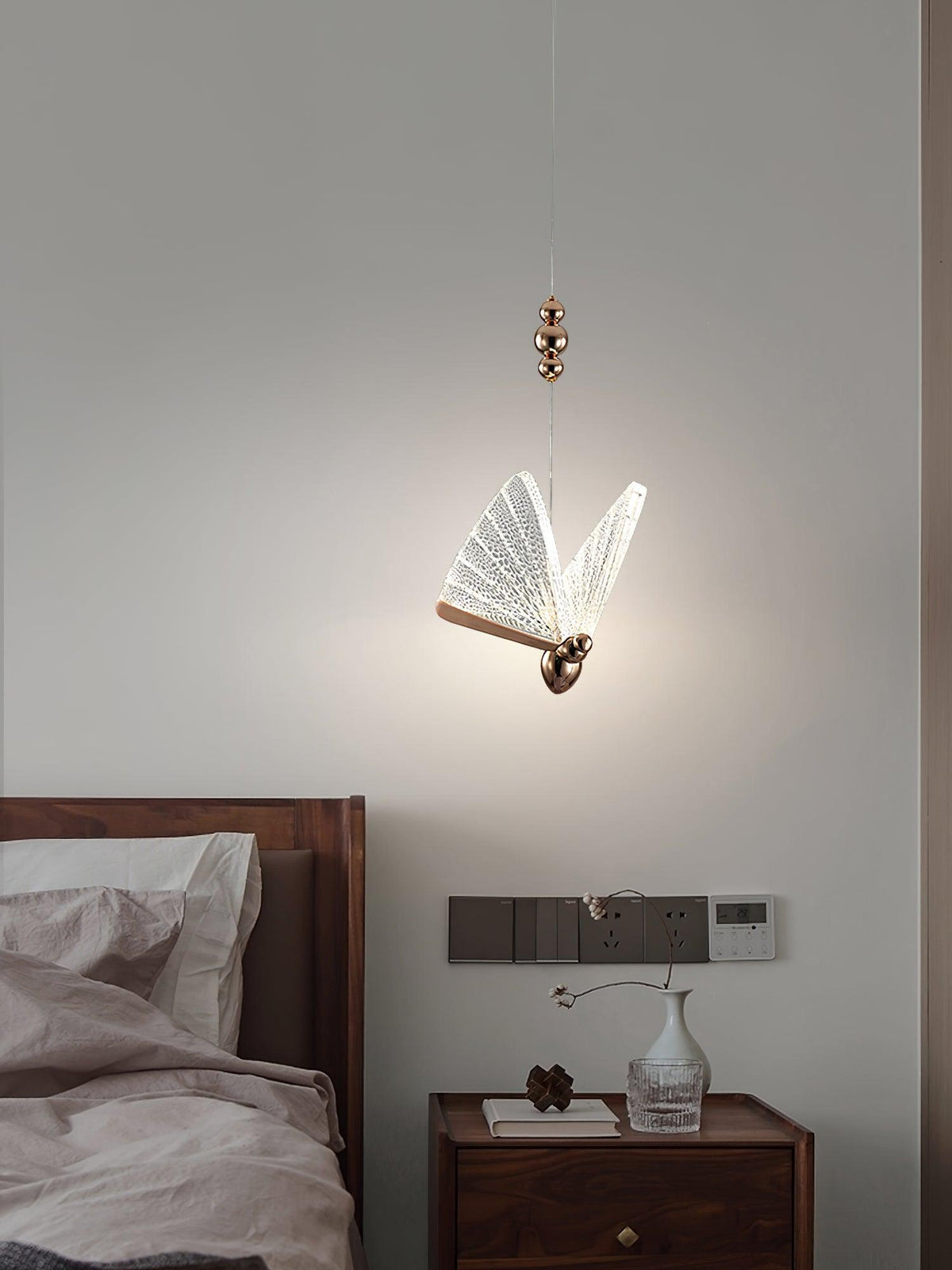 Elaaneria Moderne hanglamp met vleugelvorm