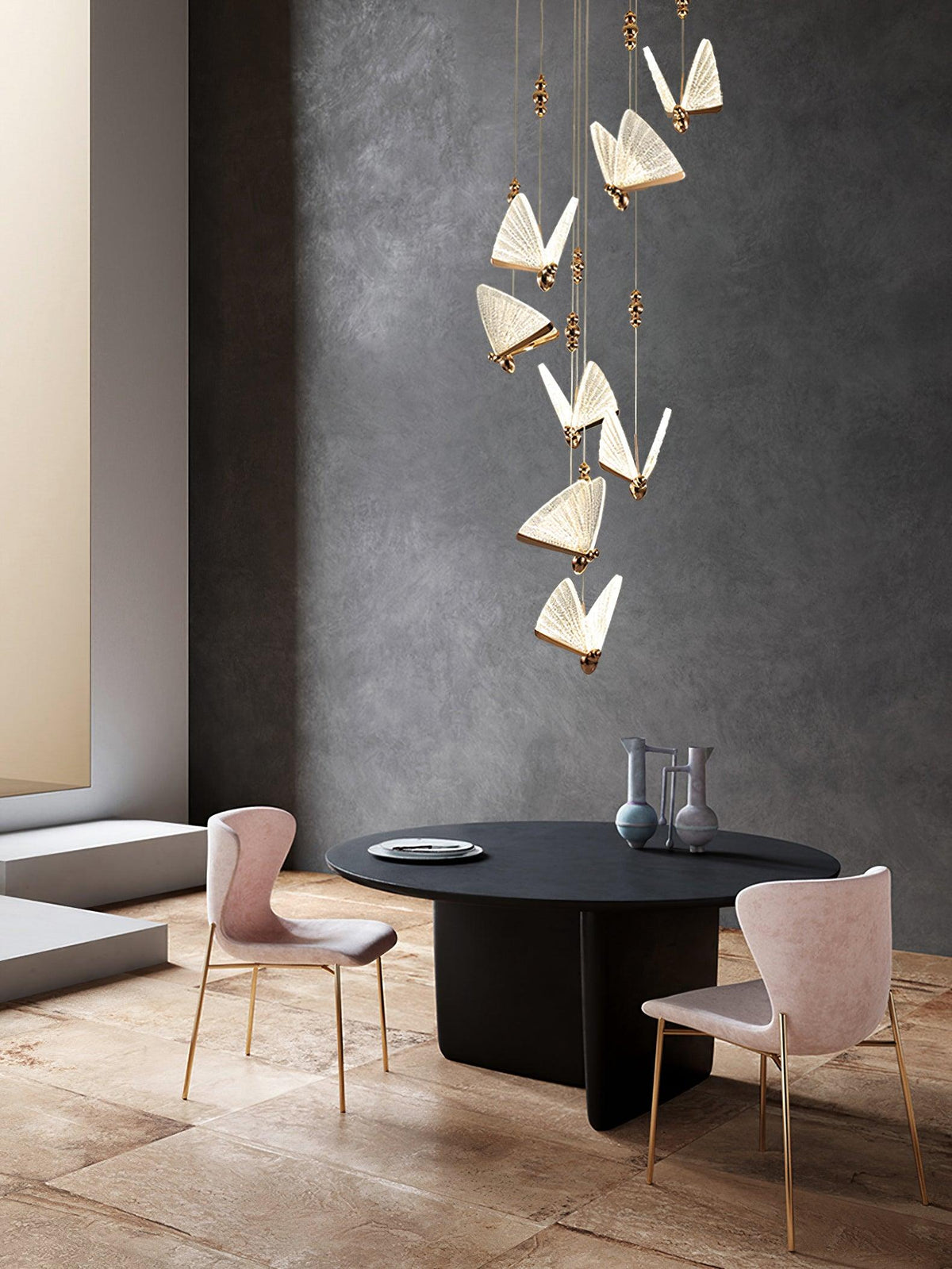 Elaaneria Moderne hanglamp met vleugelvorm