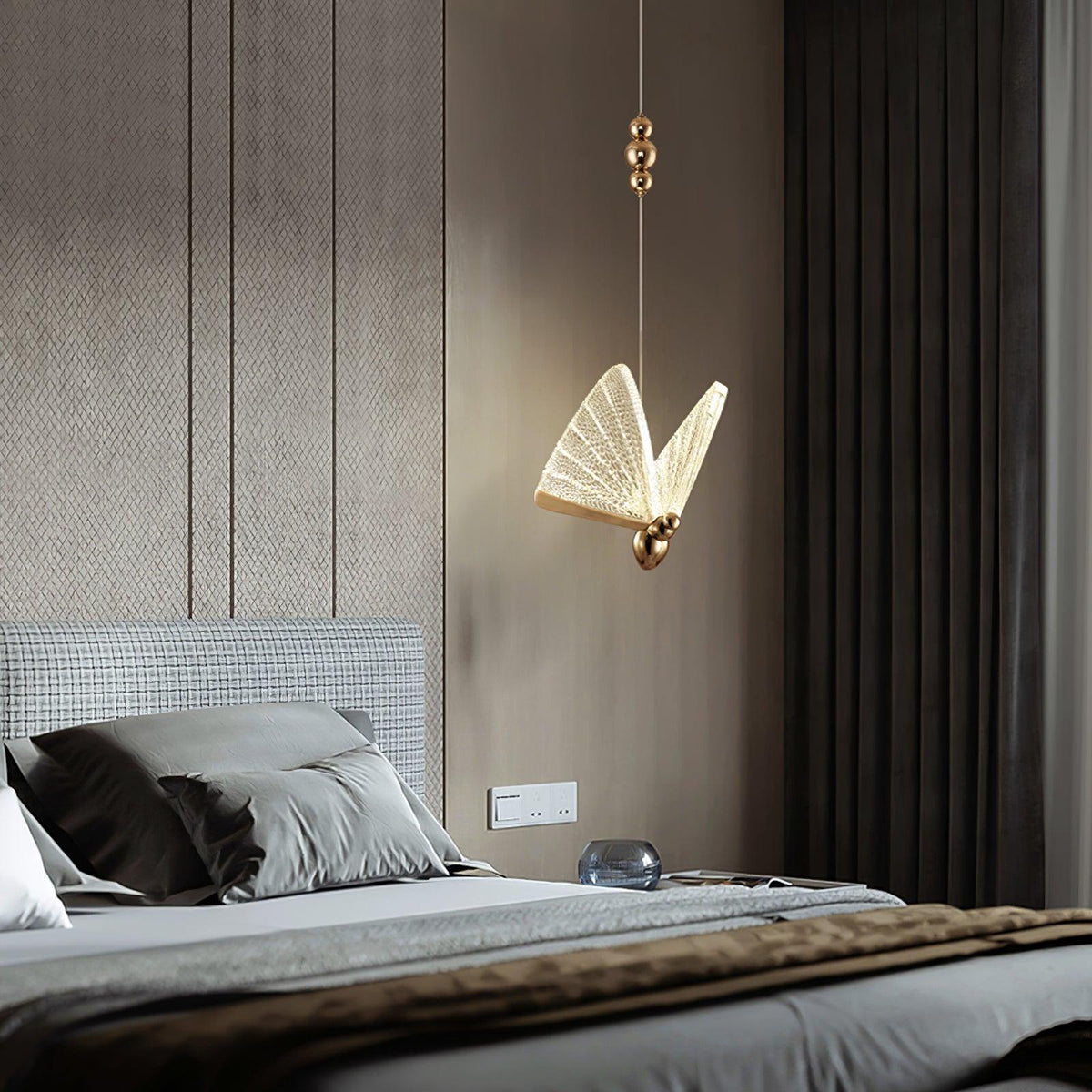 Elaaneria Moderne hanglamp met vleugelvorm