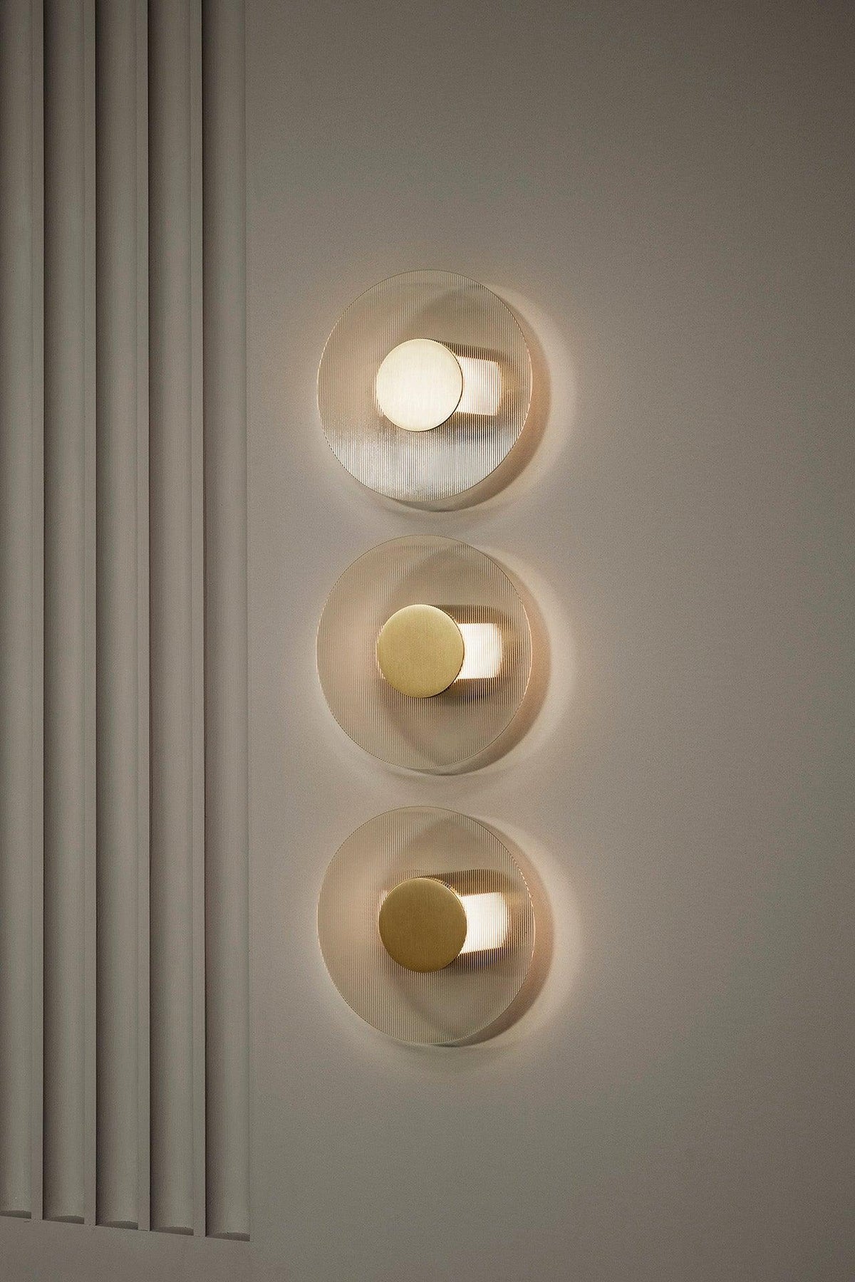 Dexven Premium Noords Kunst Knopglas wandlamp van glas
