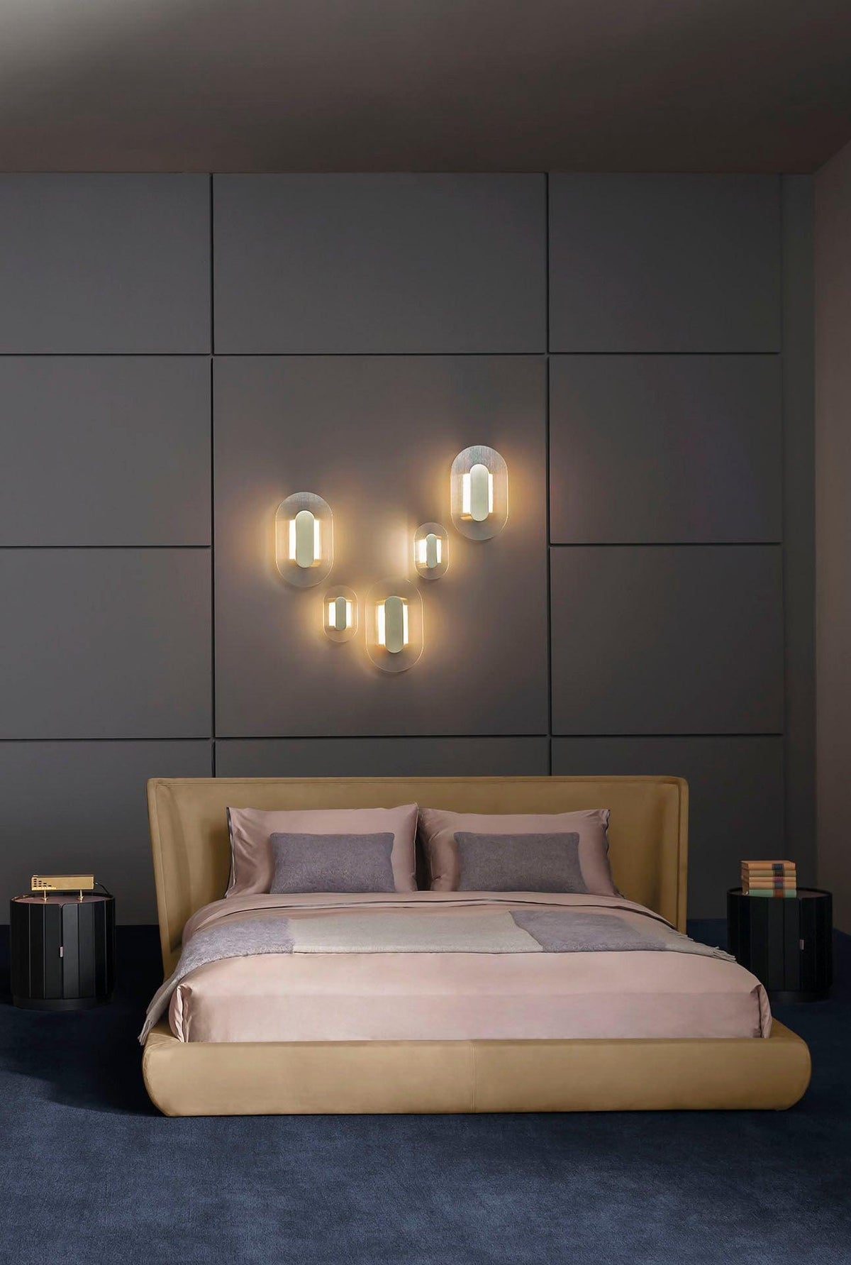 Dexven Premium Noords Kunst Knopglas wandlamp van glas