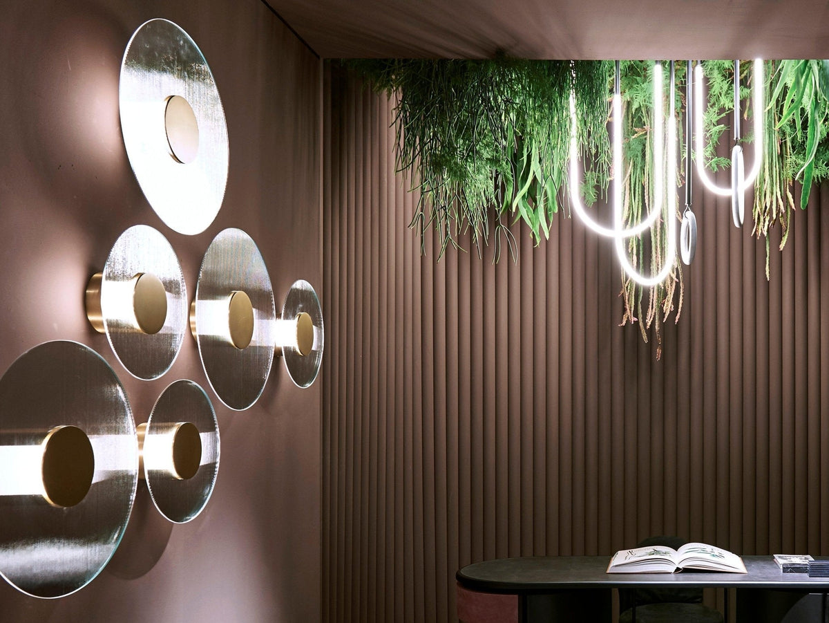 Dexven Premium Noords Kunst Knopglas wandlamp van glas