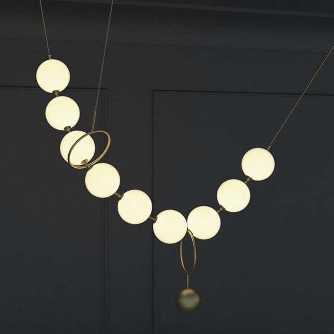 Eirinielle Hanglamp Halsketting Glas