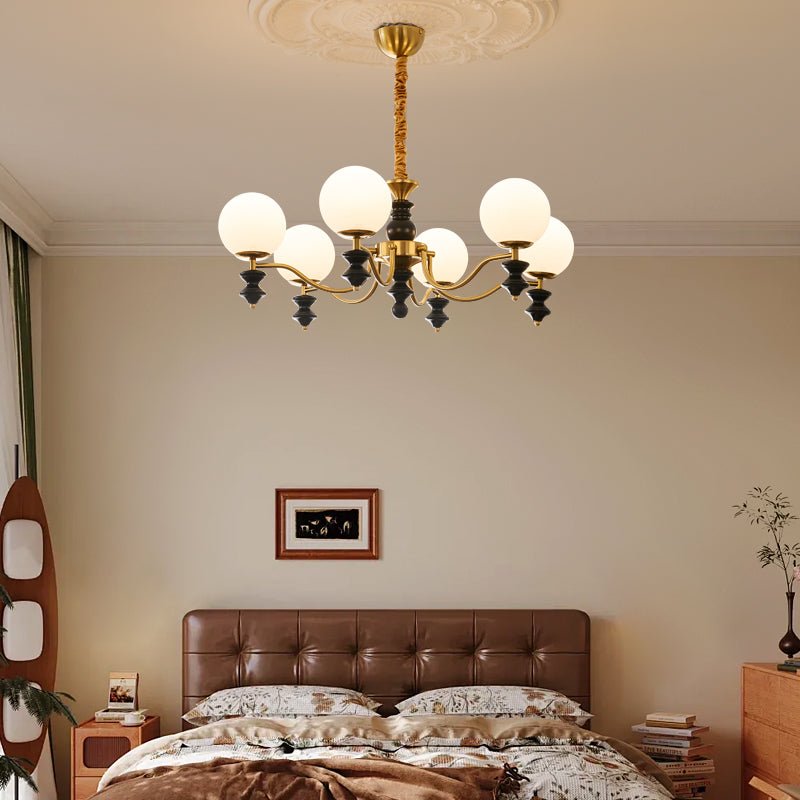Ordore Traditionele Elegantie Vintage Houten Kroonluchter