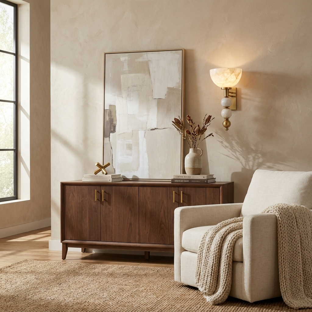 Loxhurst Albasten wandlamp