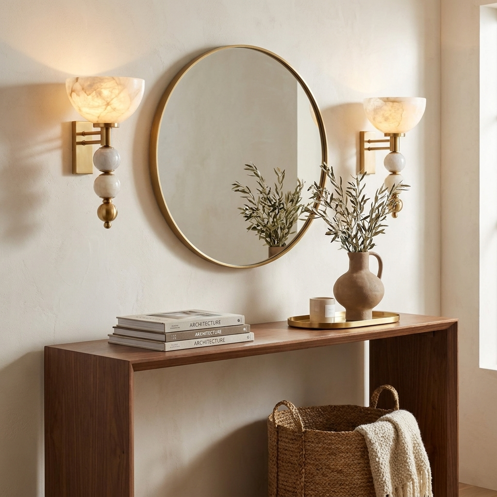 Loxhurst Albasten wandlamp