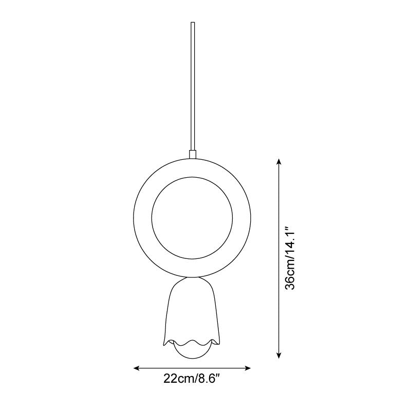 Givnoa Minimalistische hanglamp