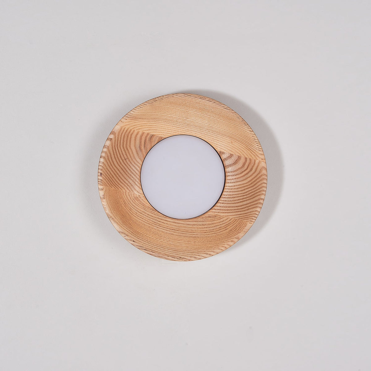 Aldaora Wandlamp Walnoot Hout Acryl