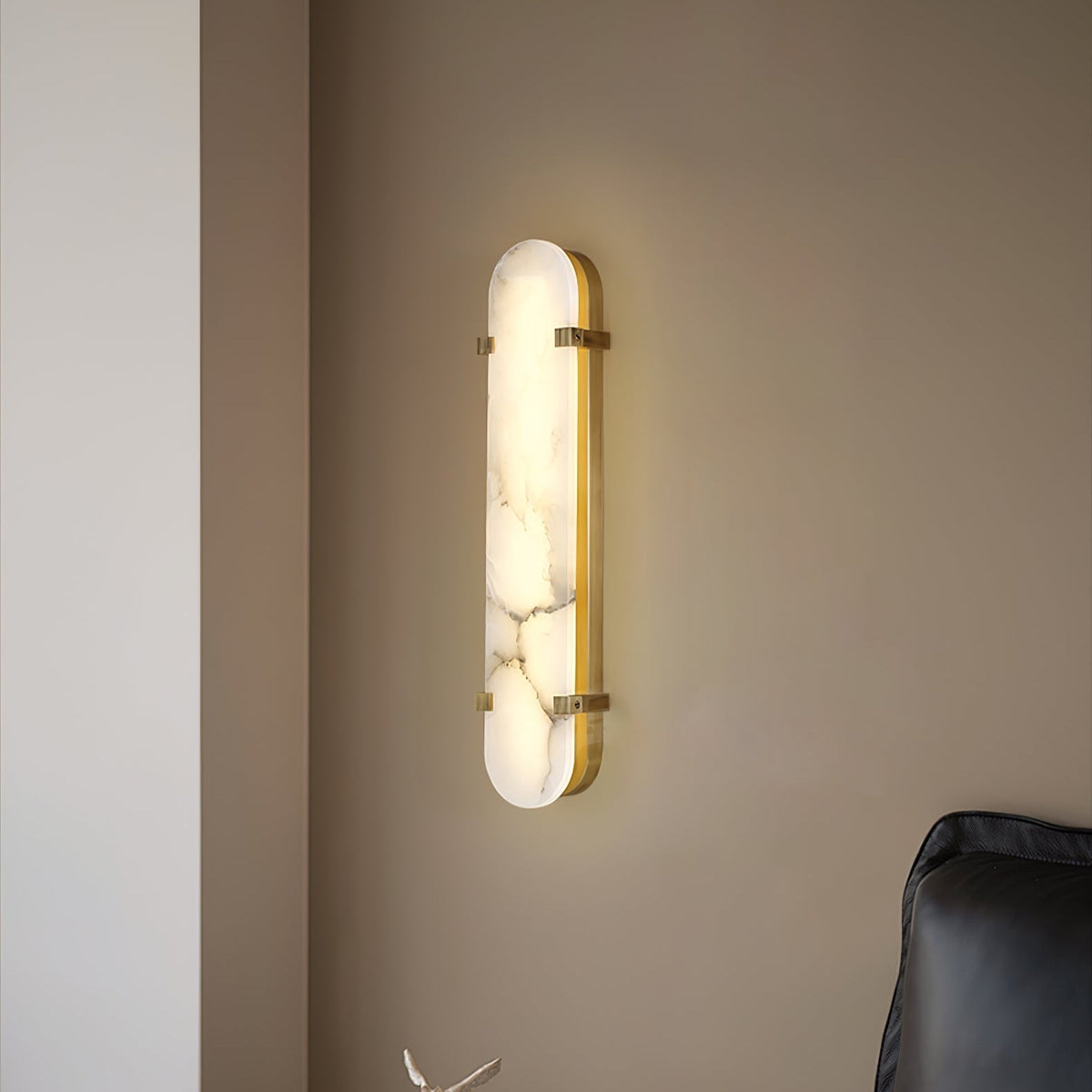 Nivanise Moderne wandlamp van albast