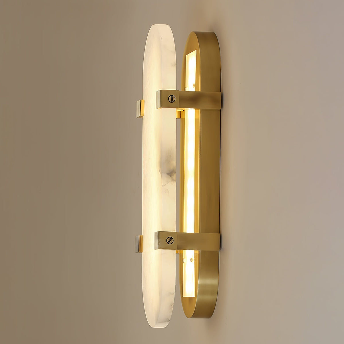 Nivanise Moderne wandlamp van albast