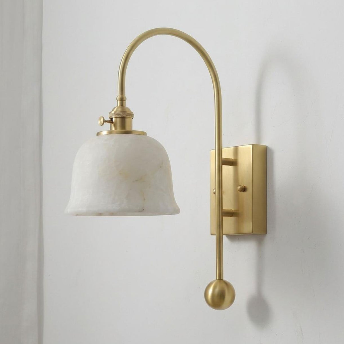 Jarrowhurst Albasten wandlamp