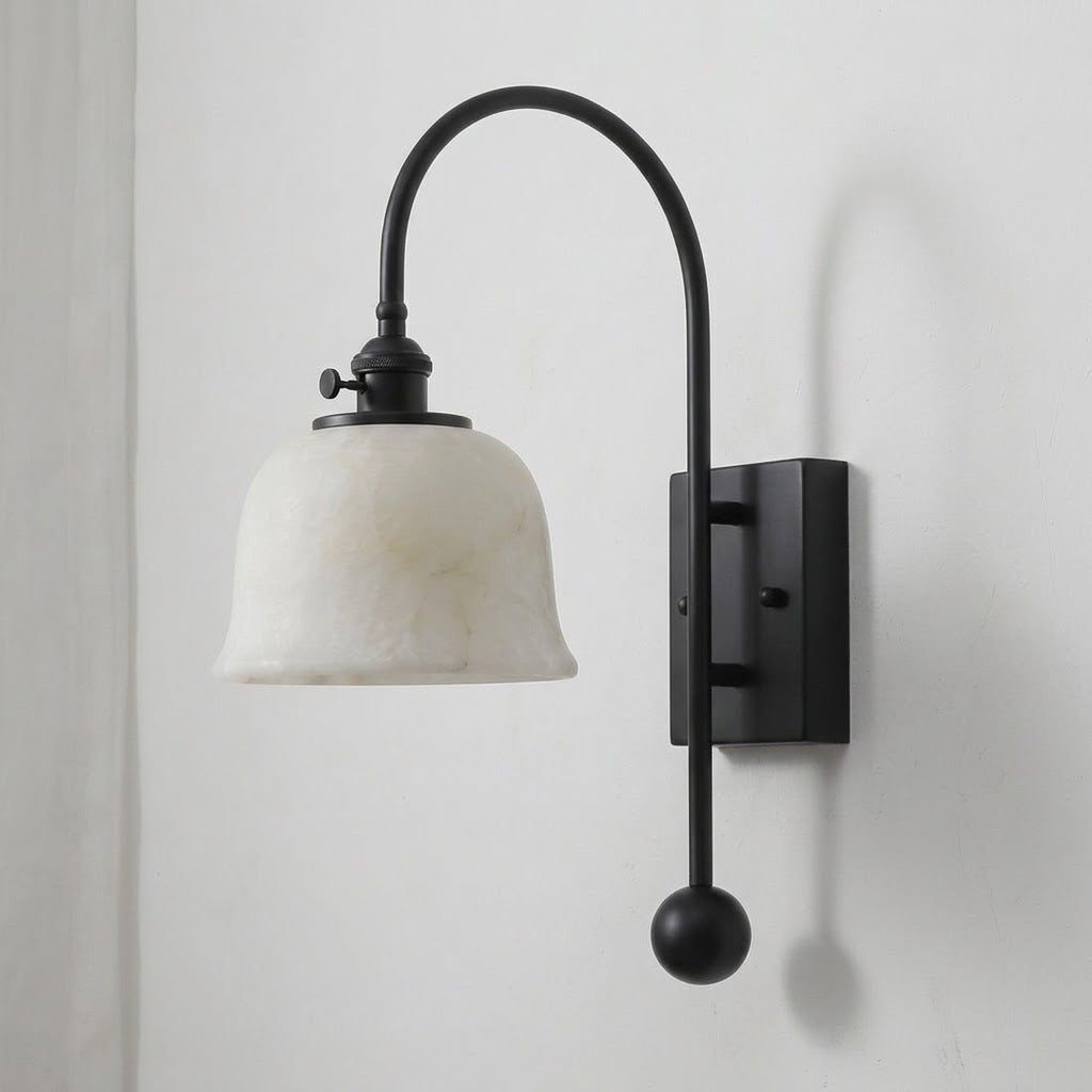 Jarrowhurst Albasten wandlamp