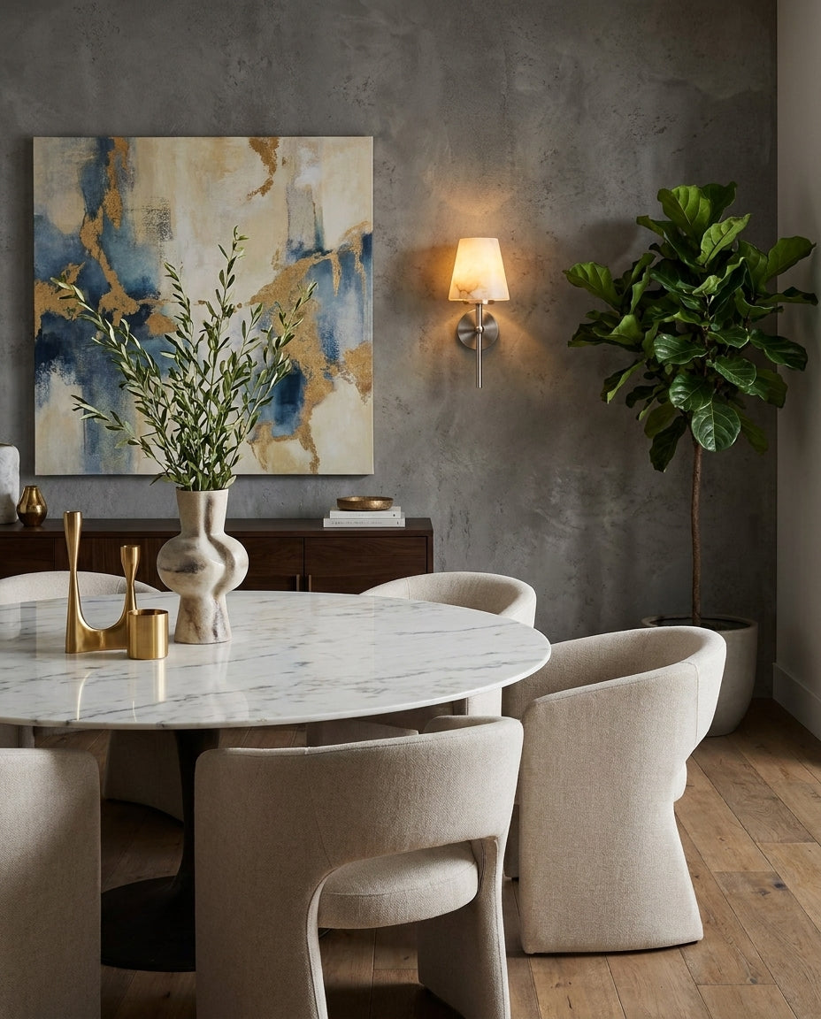 Corvenhurst Albasten wandlamp