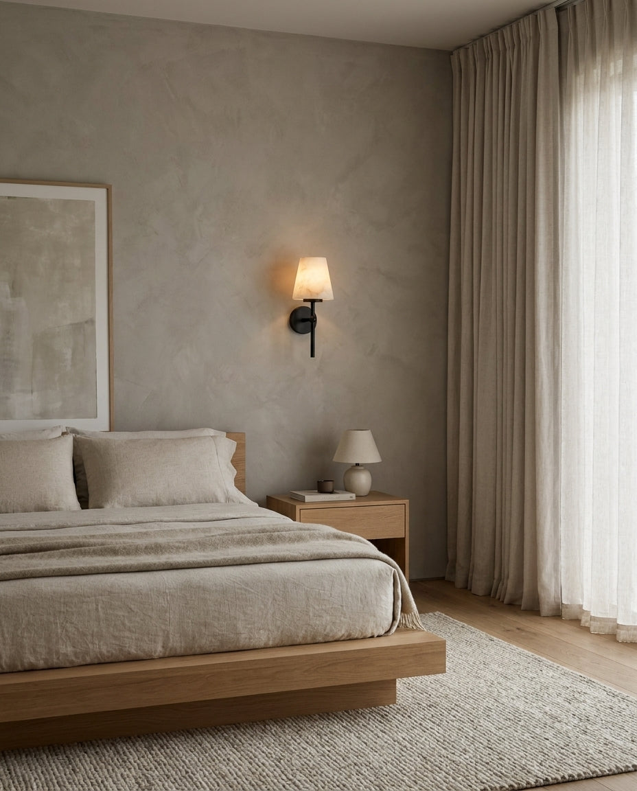 Corvenhurst Albasten wandlamp