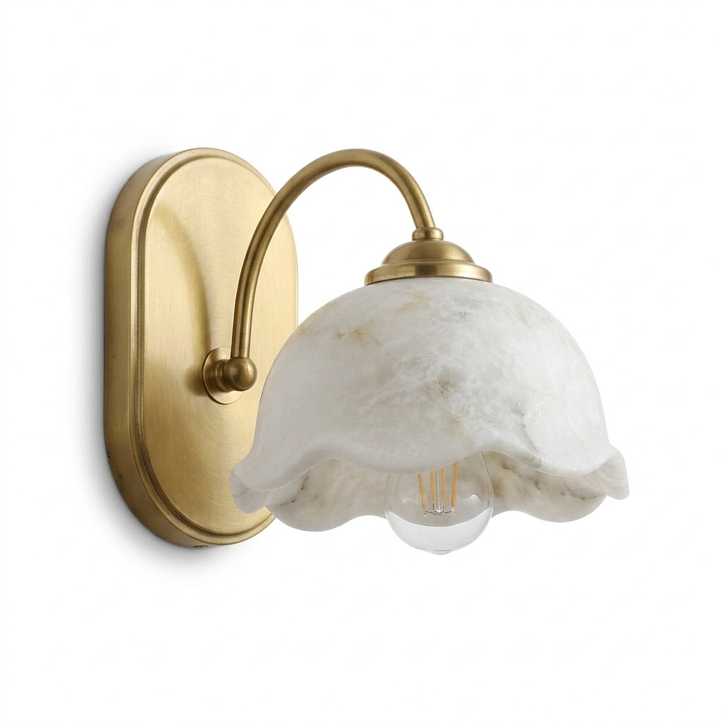 Oakenford Albasten wandlamp