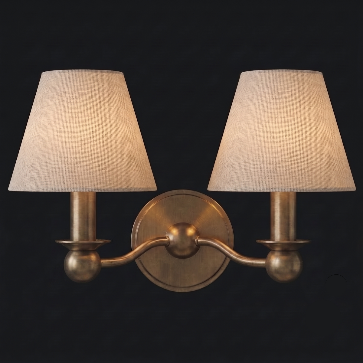 Evermont stoffen wandlamp