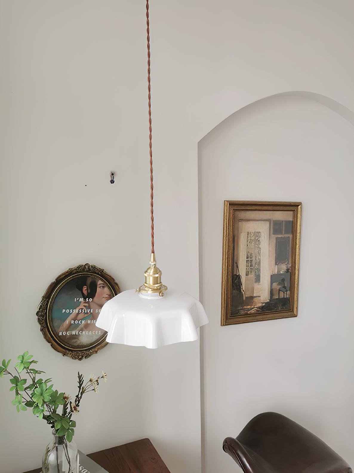 Liorivora hanglamp French Flower voor eetkamer