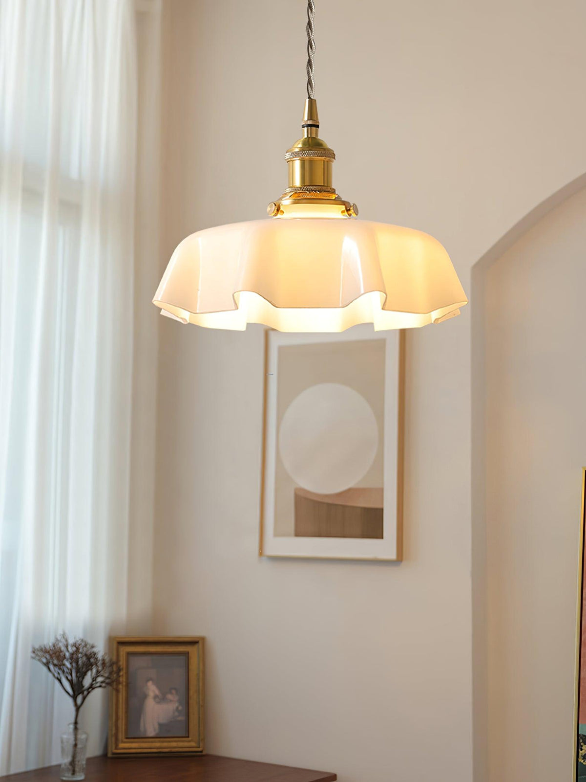 Liorivora hanglamp French Flower voor eetkamer
