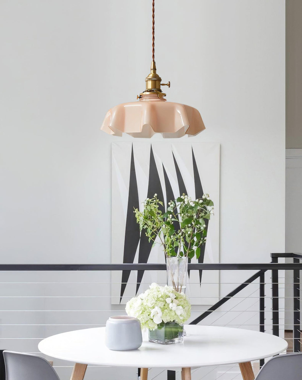 Liorivora hanglamp French Flower voor eetkamer