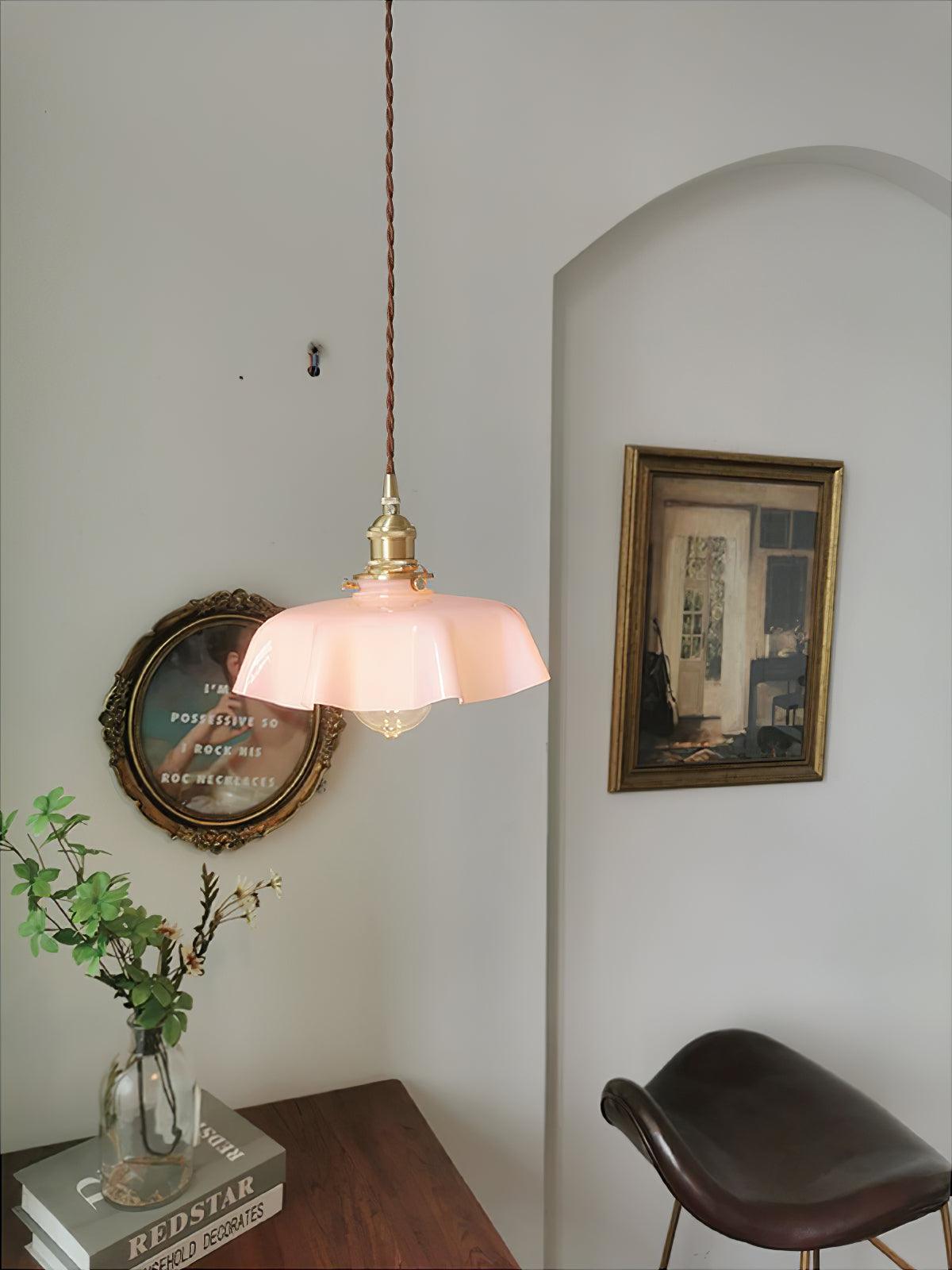 Liorivora hanglamp French Flower voor eetkamer