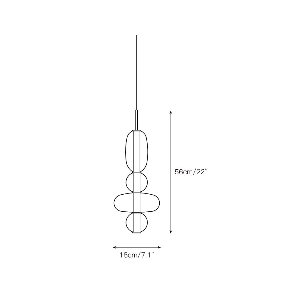 Pebin hanglamp