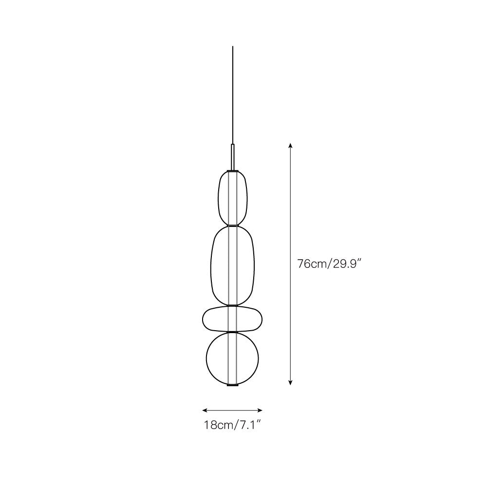 Pebin hanglamp