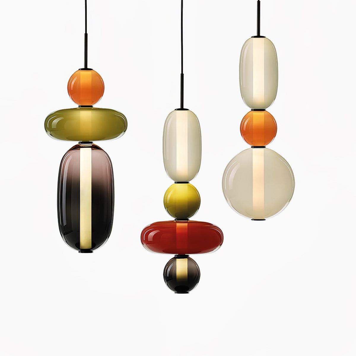 Lioraena Candied glas Cluster hanglamp