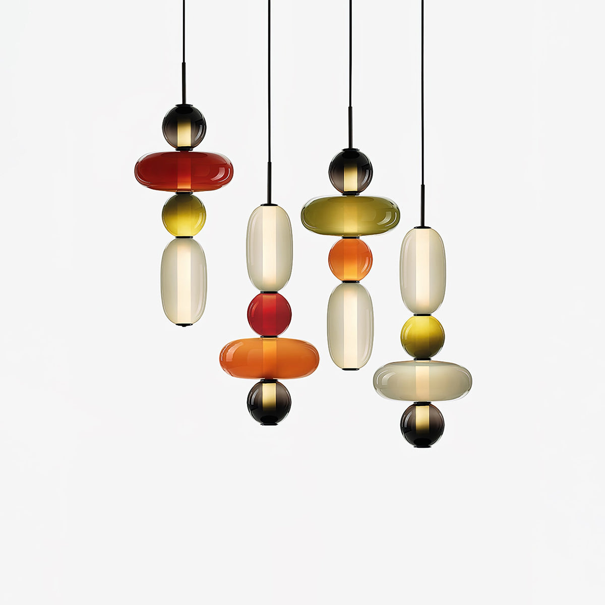 Lioraena Candied glas Cluster hanglamp