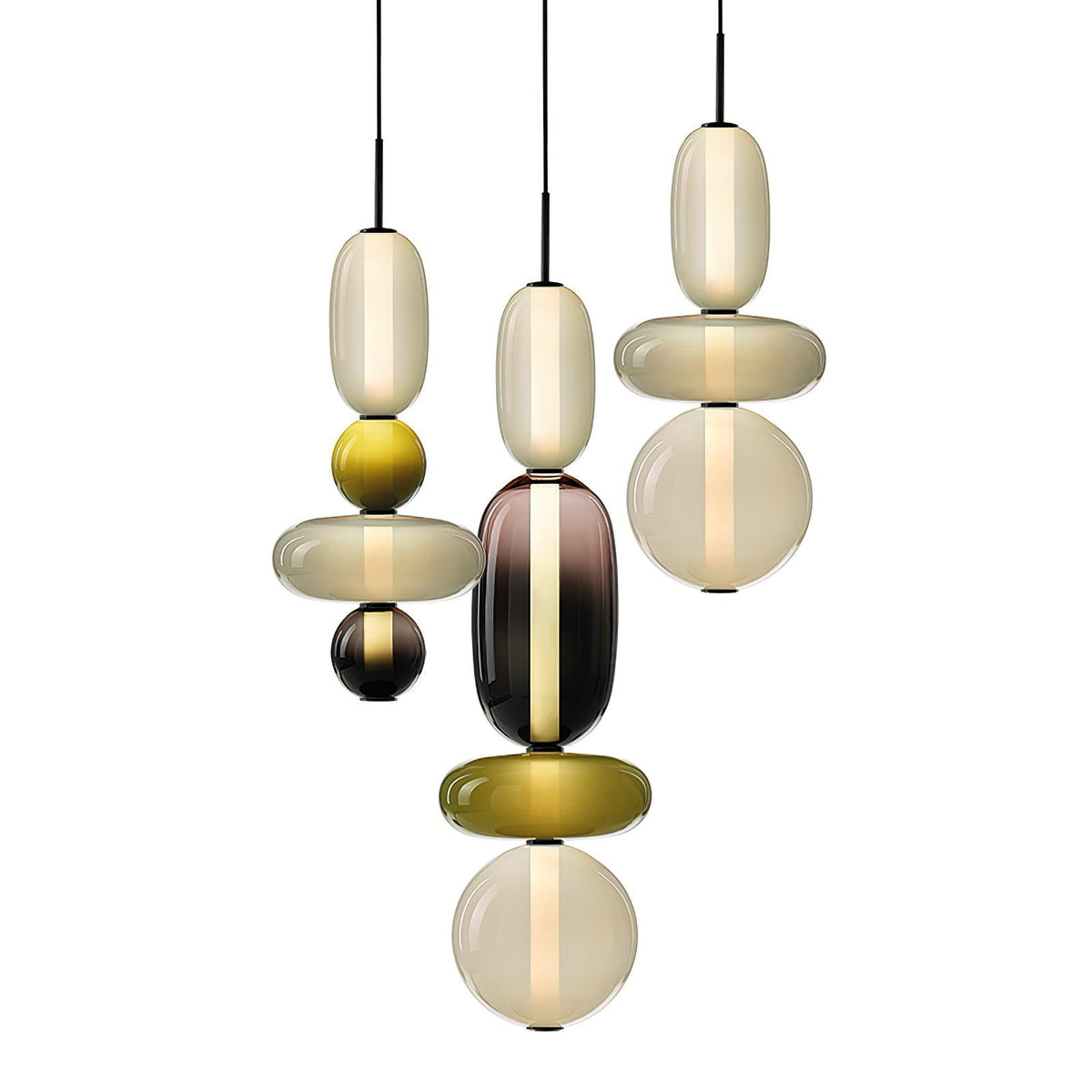 Lioraena Candied glas Cluster hanglamp