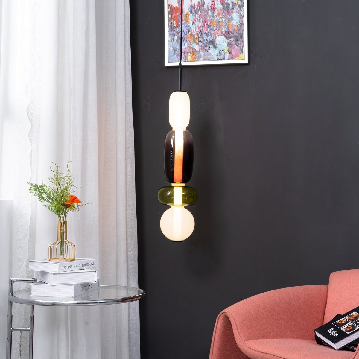 Eiriniella Candied glas hanglamp