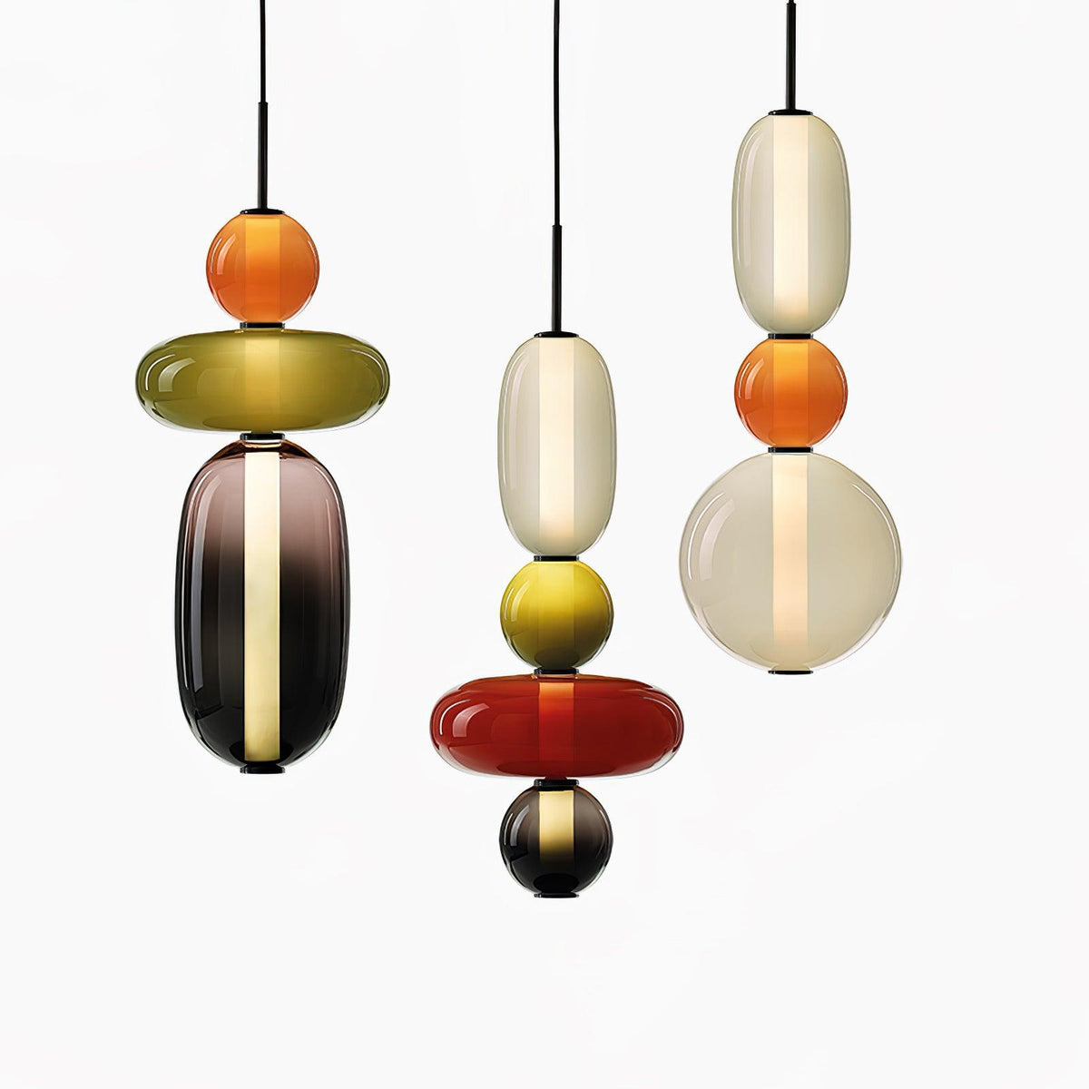 Lioraena Candied glas Cluster hanglamp