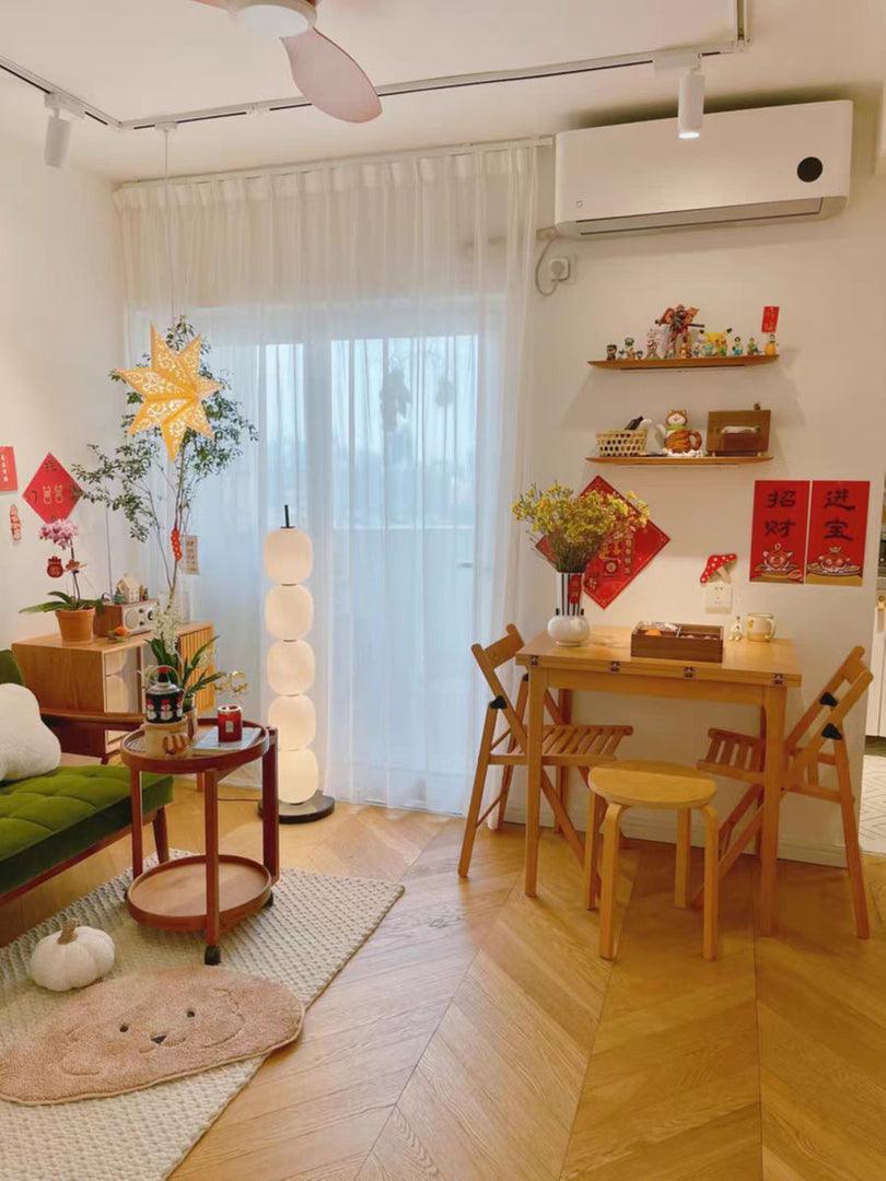 Ceni Minimalistische vloerlamp van marmer