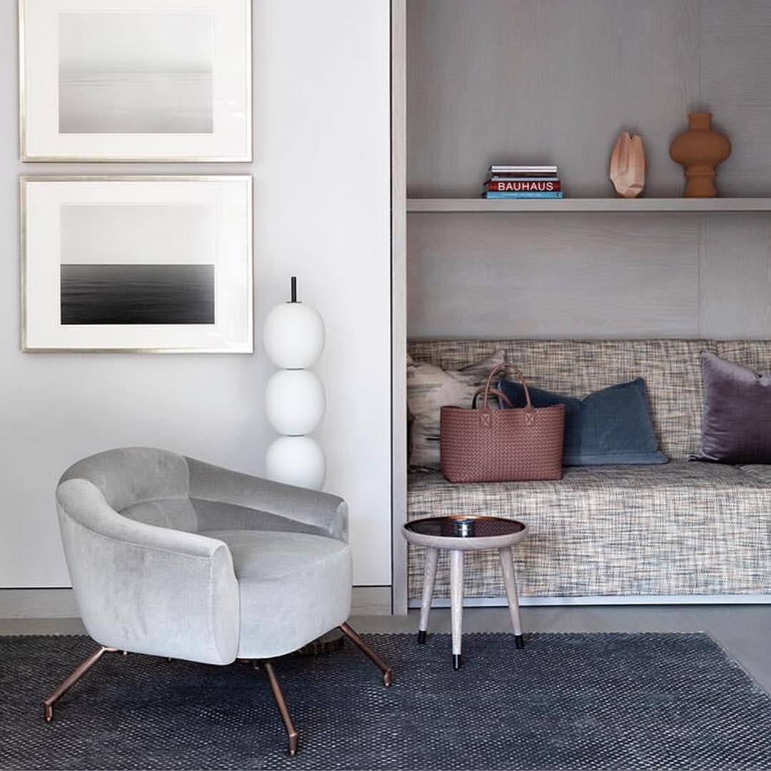 Ceni Minimalistische vloerlamp van marmer