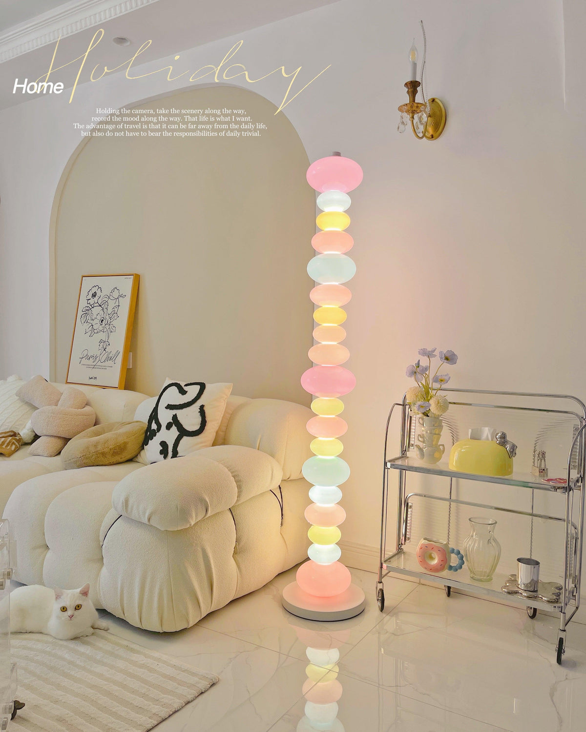 Avelare Marmeren Atristic vloerlamp
