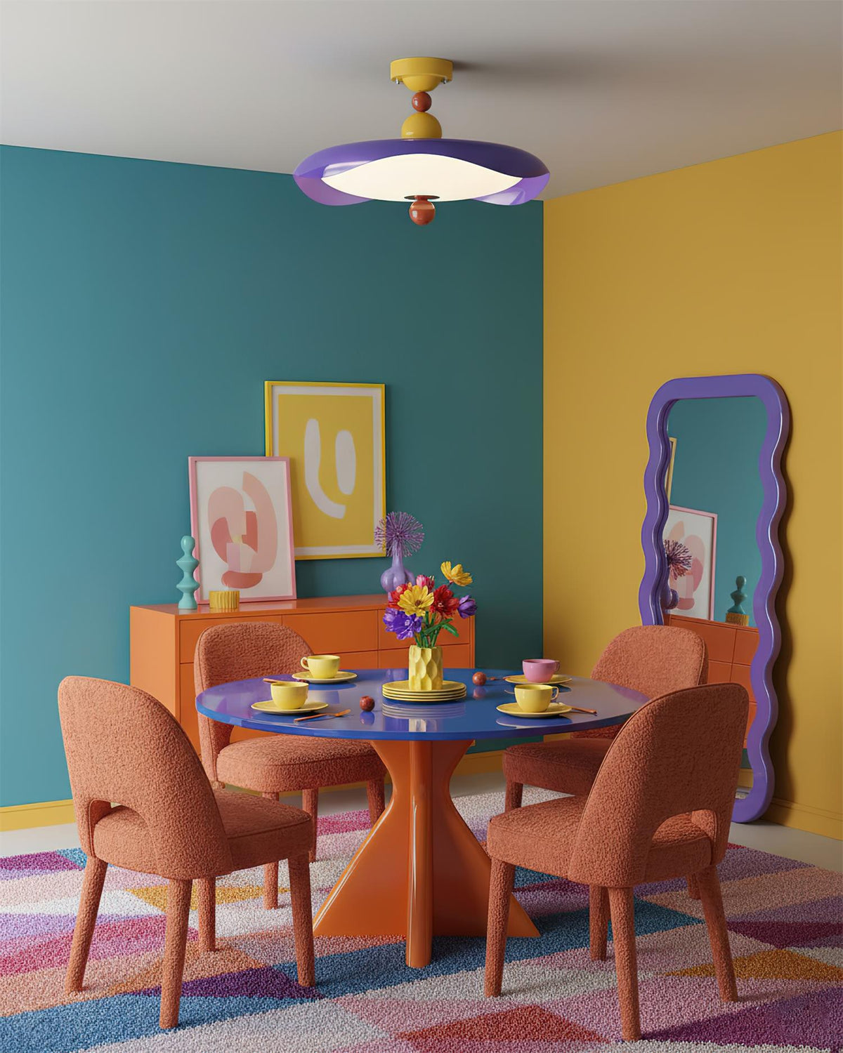 Zélie Pop-plafondlamp