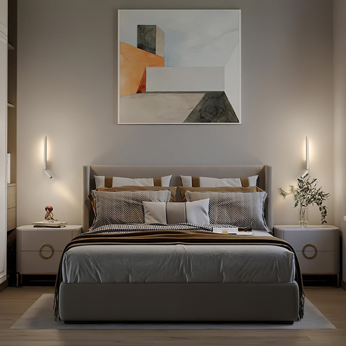 Melody Moderne minimalistische LED wandlamp