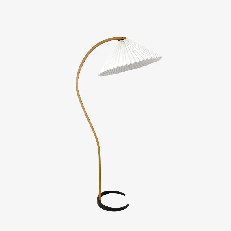 Viaro houten vloerlamp