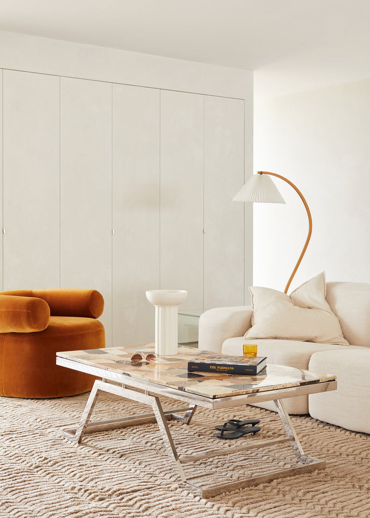 Viaro houten vloerlamp