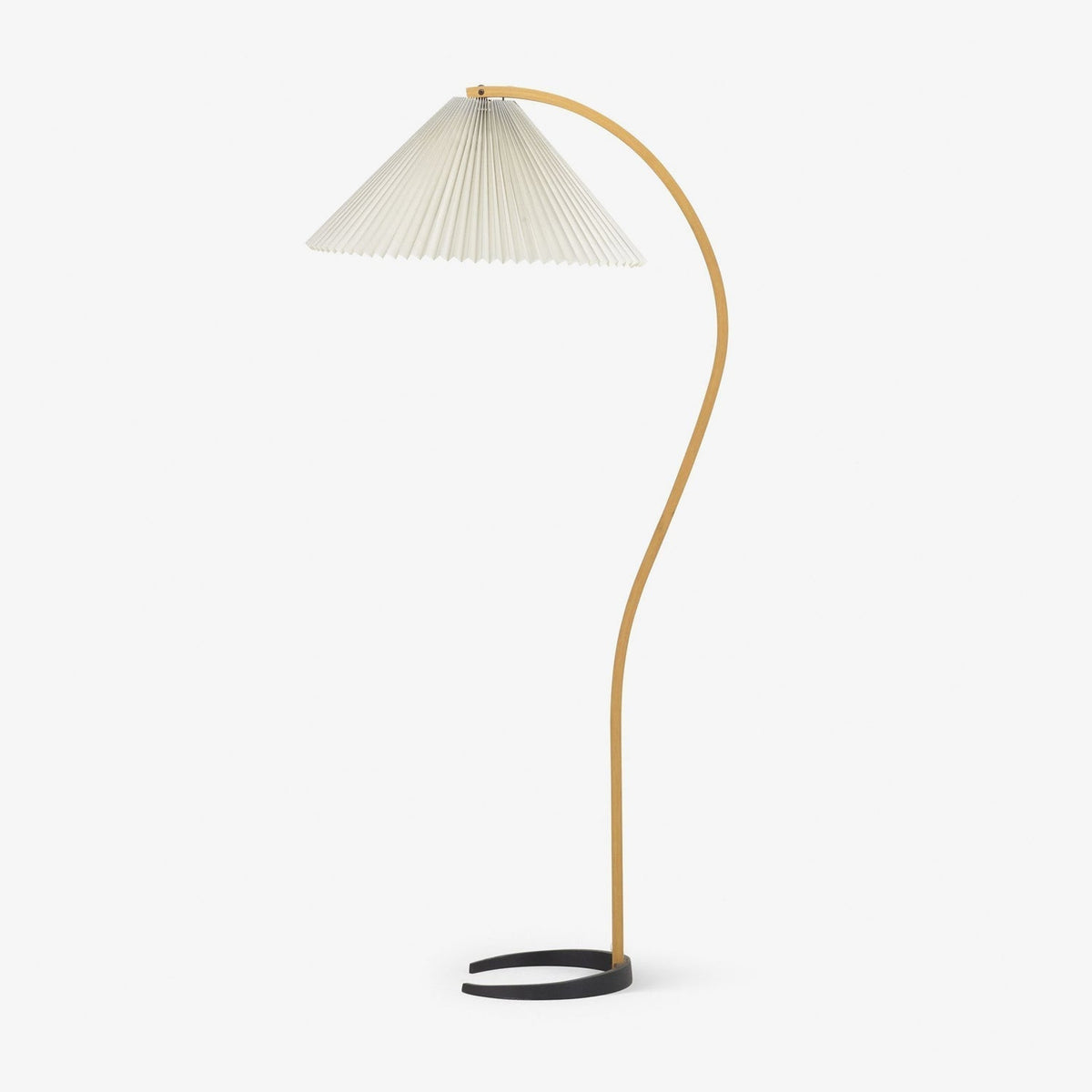 Viaro houten vloerlamp
